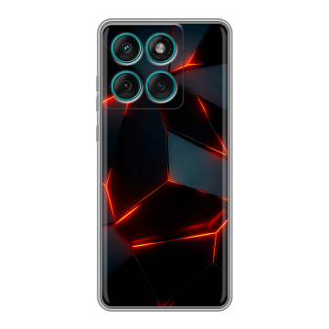 Силиконовый чехол на Motorola Edge 60 Fusion с принтом Яркие абстракции Силиконовый чехол на Motorola Edge 60 Fusion с принтом Яркие абстракции