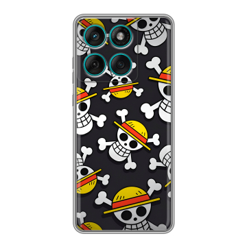 Силиконовый чехол на Motorola Edge 60 Fusion с принтом One Piece Ван Пис
