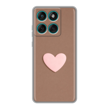 Силиконовый чехол на Motorola Edge 60 Fusion с принтом женский