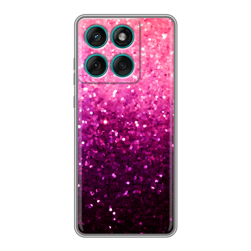 Силиконовый чехол на Motorola Edge 60 Fusion с принтом Блестки Силиконовый чехол на Motorola Edge 60 Fusion с принтом Блестки