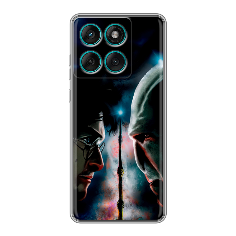 Силиконовый чехол на Motorola Edge 60 Fusion с принтом Гарри Поттер Harry Potter Силиконовый чехол на Motorola Edge 60 Fusion с принтом Гарри Поттер Harry Potter