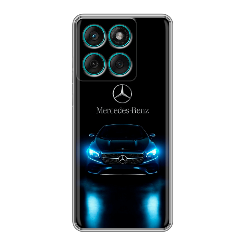 Силиконовый чехол на Motorola Edge 60 Fusion с принтом Mercedes Мерседес Силиконовый чехол на Motorola Edge 60 Fusion с принтом Mercedes Мерседес