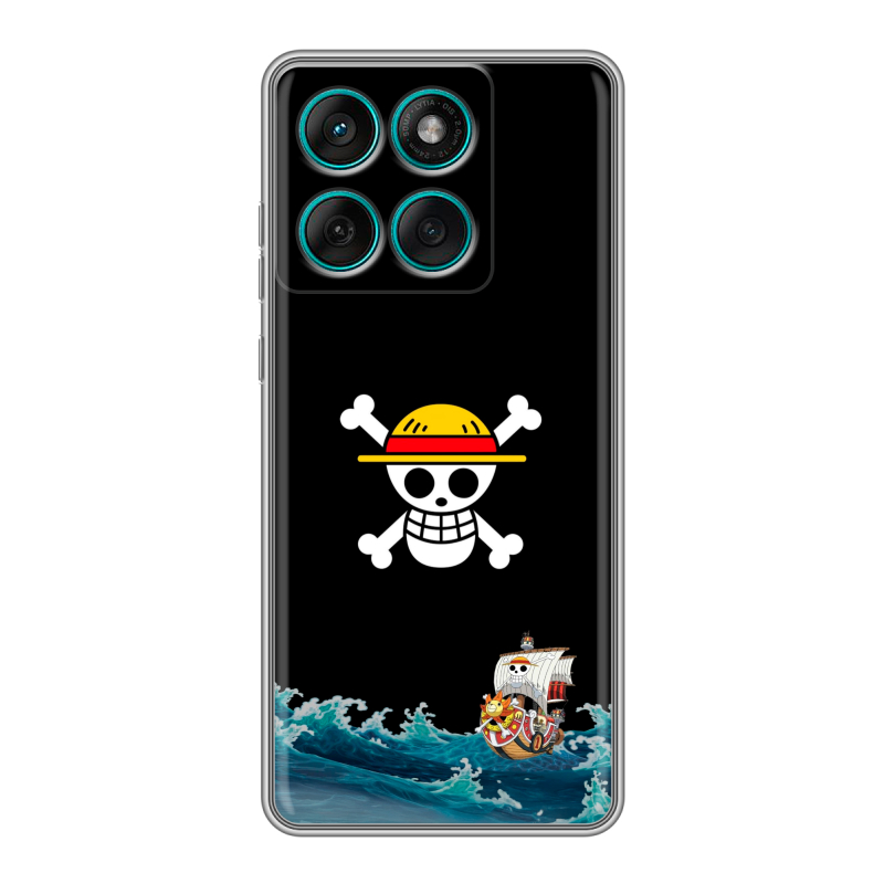 Силиконовый чехол на Motorola Edge 60 Fusion с принтом One Piece Ван Пис Силиконовый чехол на Motorola Edge 60 Fusion с принтом One Piece Ван Пис