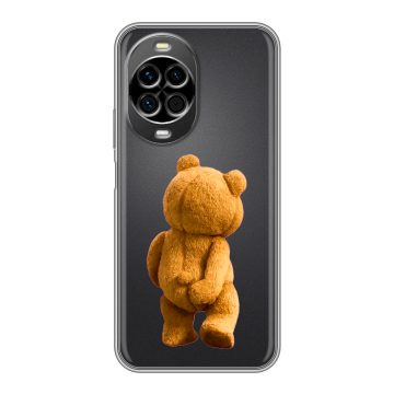 Силиконовый чехол на Huawei Nova 14 с принтом Медведь