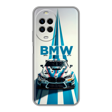 Силиконовый чехол на Huawei Nova 14 с принтом БМВ BMW