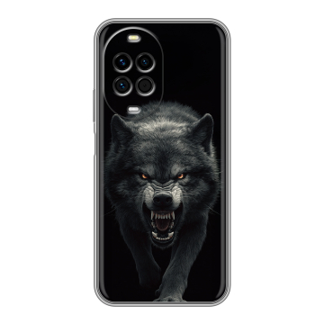 Силиконовый чехол на Huawei Nova 14 с принтом Волк