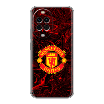 Силиконовый чехол на Huawei Nova 14 с принтом Manchester United