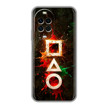 Силиконовый чехол на Huawei Nova 14 с принтом Squid Game Игра кальмара