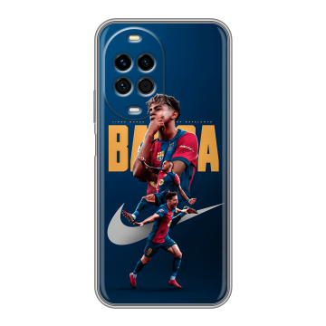 Силиконовый чехол на Huawei Nova 14 с принтом Барселона Barca Yamal 