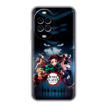 Силиконовый чехол на Huawei Nova 14 с принтом Demon Slayer Клинок рассекающий демонов Силиконовый чехол на Huawei Nova 14 с принтом Demon Slayer Клинок рассекающий демонов