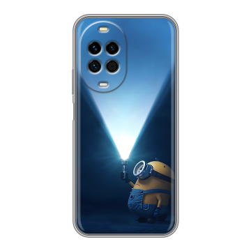 Силиконовый чехол на Huawei Nova 14 с принтом Миньоны