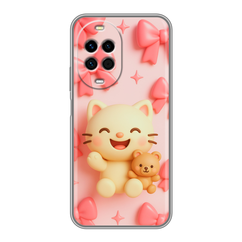Силиконовый чехол на Huawei Nova 14 с принтом для девочек Силиконовый чехол на Huawei Nova 14 с принтом для девочек