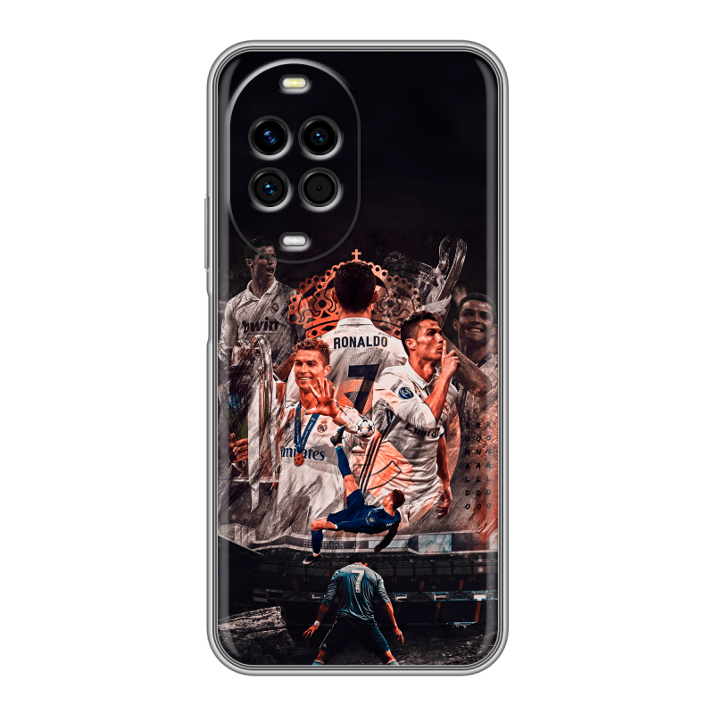 Силиконовый чехол на Huawei Nova 14 с принтом Реал Роналдо Real Ronaldo Силиконовый чехол на Huawei Nova 14 с принтом Реал Роналдо Real Ronaldo