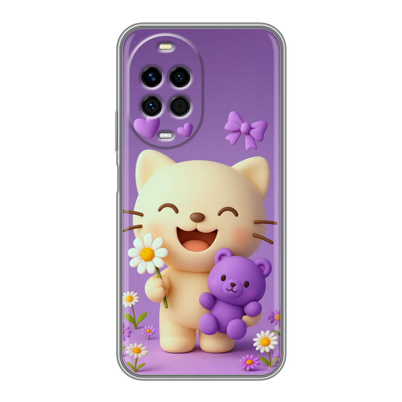 Силиконовый чехол на Huawei Nova 14 с принтом для девочек Силиконовый чехол на Huawei Nova 14 с принтом для девочек