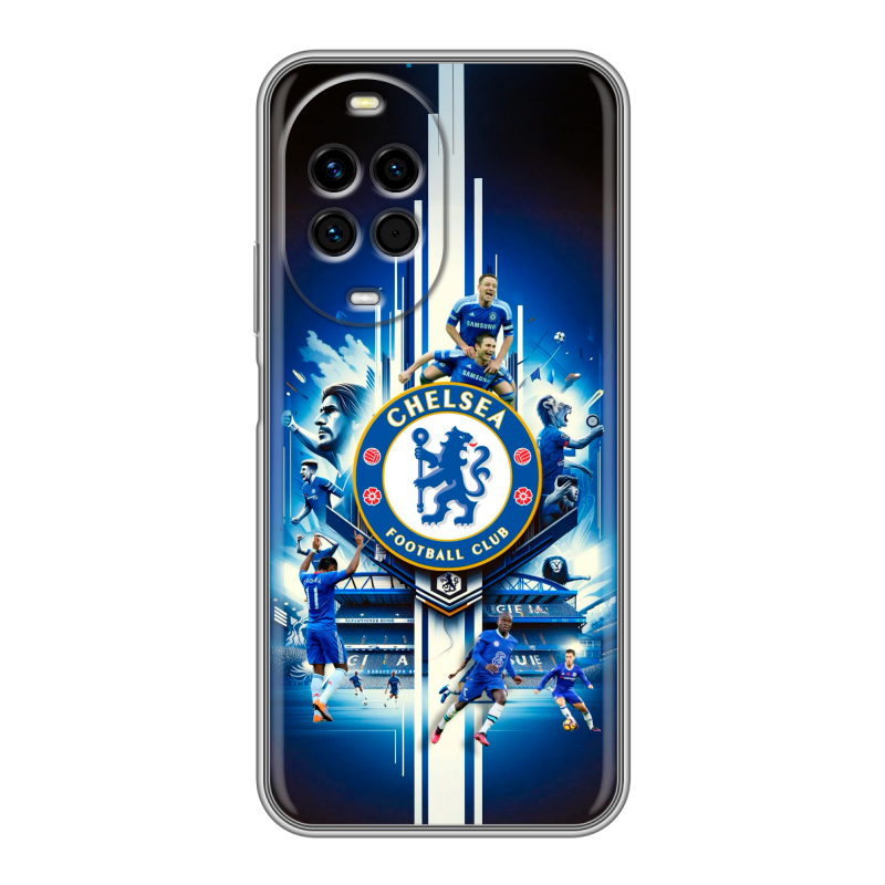 Силиконовый чехол на Huawei Nova 14 с принтом Chelsea Челси Силиконовый чехол на Huawei Nova 14 с принтом Chelsea Челси