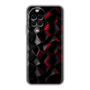 Силиконовый чехол на Huawei Nova 14 Pro с принтом Абстракция