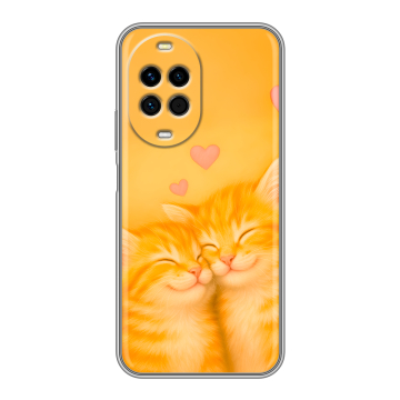 Силиконовый чехол на Huawei Nova 14 Pro с принтом Милые котята Силиконовый чехол на Huawei Nova 14 Pro с принтом Милые котята