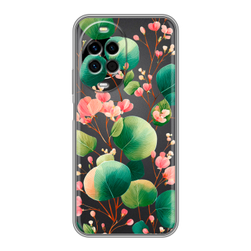 Силиконовый чехол на Huawei Nova 14 Pro с принтом женский