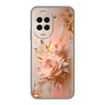 Силиконовый чехол на Huawei Nova 14 Pro с принтом женский