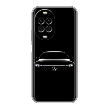 Силиконовый чехол на Huawei Nova 14 Pro с принтом Mercedes Мерседес