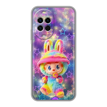 Силиконовый чехол на Huawei Nova 14 Pro с принтом Labubu Лабубу