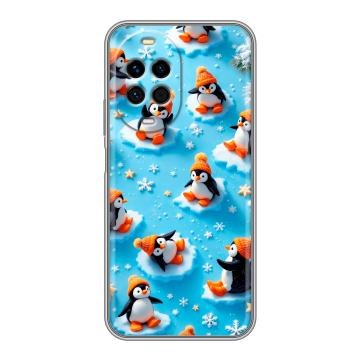 Силиконовый чехол на Huawei Nova 14 Pro с принтом Новый год