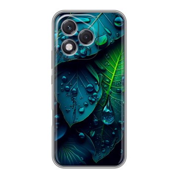 Силиконовый чехол на Honor 400 Lite с принтом Листья Силиконовый чехол на Honor 400 Lite с принтом Листья