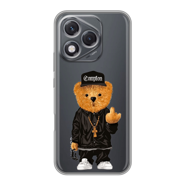 Силиконовый чехол на Honor 400 Lite с принтом Мишка Силиконовый чехол на Honor 400 Lite с принтом Мишка