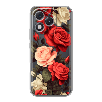 Силиконовый чехол на Honor 400 Lite с принтом Розы Силиконовый чехол на Honor 400 Lite с принтом Розы