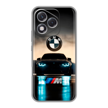 Силиконовый чехол на Honor 400 Lite с принтом БМВ BMW