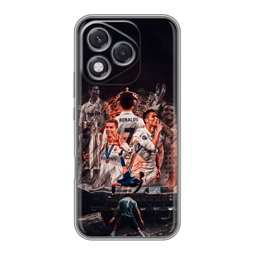 Силиконовый чехол на Honor 400 Lite с принтом Реал Роналдо Real Ronaldo Силиконовый чехол на Honor 400 Lite с принтом Реал Роналдо Real Ronaldo
