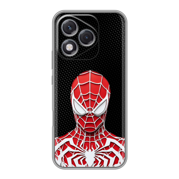 Силиконовый чехол на Honor 400 Lite с принтом человек паук spiderman