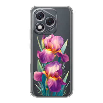 Силиконовый чехол на Honor 400 Lite с принтом Цветы орхидеи Силиконовый чехол на Honor 400 Lite с принтом Цветы орхидеи