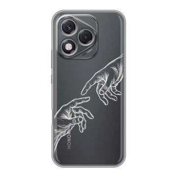 Силиконовый чехол на Honor 400 Lite с принтом Сотворение мира Силиконовый чехол на Honor 400 Lite с принтом Сотворение мира