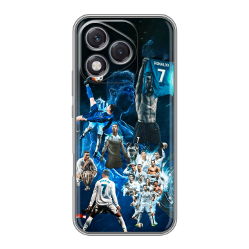 Силиконовый чехол на Honor 400 Lite с принтом Реал Роналдо