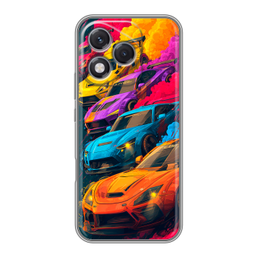 Силиконовый чехол на Honor 400 Lite с принтом Тачки Силиконовый чехол на Honor 400 Lite с принтом Тачки