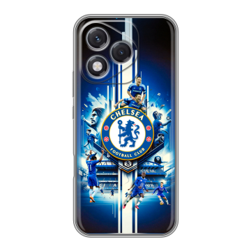Силиконовый чехол на Honor 400 Lite с принтом Chelsea Челси Силиконовый чехол на Honor 400 Lite с принтом Chelsea Челси