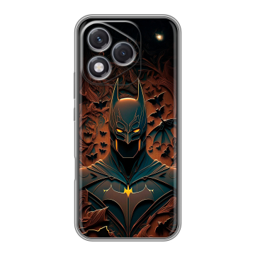 Силиконовый чехол на Honor 400 Lite с принтом Batman Бэтмен Силиконовый чехол на Honor 400 Lite с принтом Batman Бэтмен