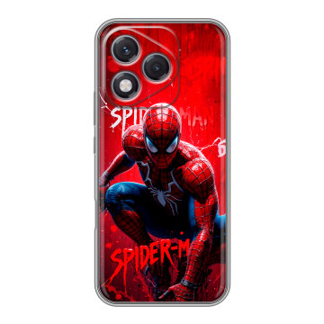 Силиконовый чехол на Honor 400 Lite с принтом Spiderman Человек паук