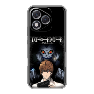 Силиконовый чехол на Honor 400 Lite с принтом Death note Тетрадь смерти Силиконовый чехол на Honor 400 Lite с принтом Death note Тетрадь смерти