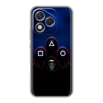 Силиконовый чехол на Honor 400 Lite с принтом Игра Кальмара Силиконовый чехол на Honor 400 Lite с принтом Игра Кальмара