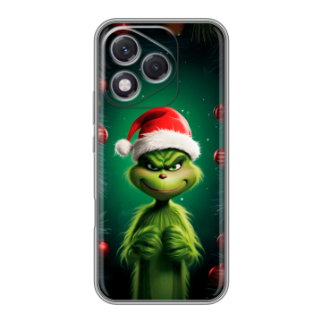 Силиконовый чехол на Honor 400 Lite с принтом Гринч Новый год Рождество Силиконовый чехол на Honor 400 Lite с принтом Гринч Новый год Рождество