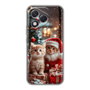 Силиконовый чехол на Honor 400 Lite с принтом Новый год Силиконовый чехол на Honor 400 Lite с принтом Новый год