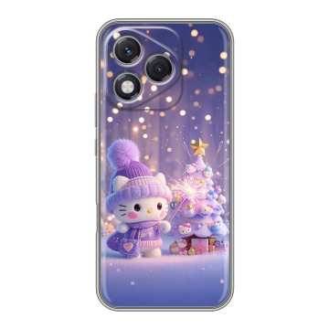 Силиконовый чехол на Honor 400 Lite с принтом Новый год Силиконовый чехол на Honor 400 Lite с принтом Новый год