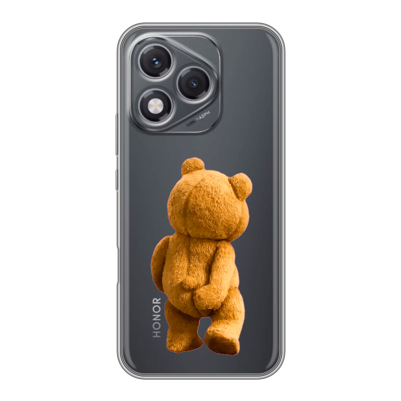 Силиконовый чехол на Honor 400 Lite с принтом Медведь Силиконовый чехол на Honor 400 Lite с принтом Медведь