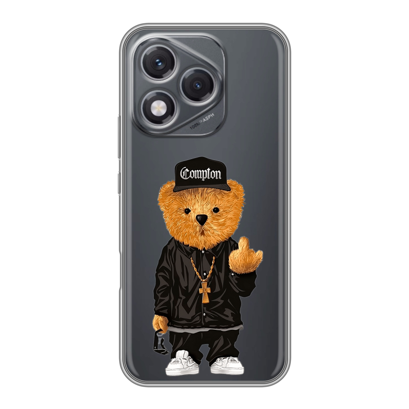 Силиконовый чехол на Honor 400 Lite с принтом Плюшевый медведь Силиконовый чехол на Honor 400 Lite с принтом Плюшевый медведь