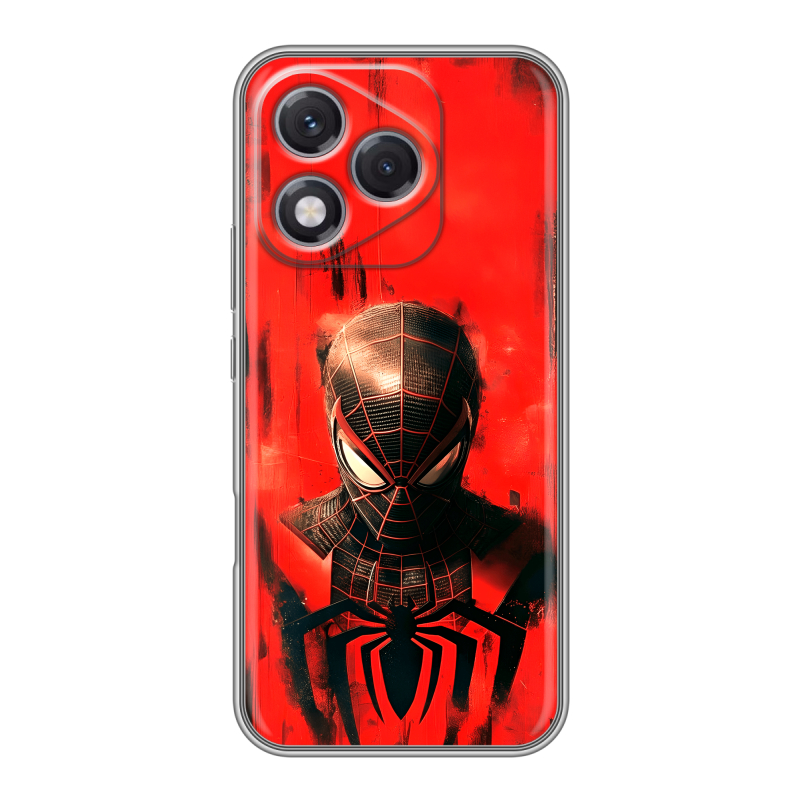 Силиконовый чехол на Honor 400 Lite с принтом человек паук spiderman Силиконовый чехол на Honor 400 Lite с принтом человек паук spiderman