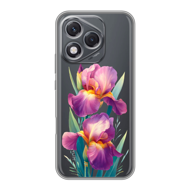 Силиконовый чехол на Honor 400 Lite с принтом Цветы орхидеи Силиконовый чехол на Honor 400 Lite с принтом Цветы орхидеи