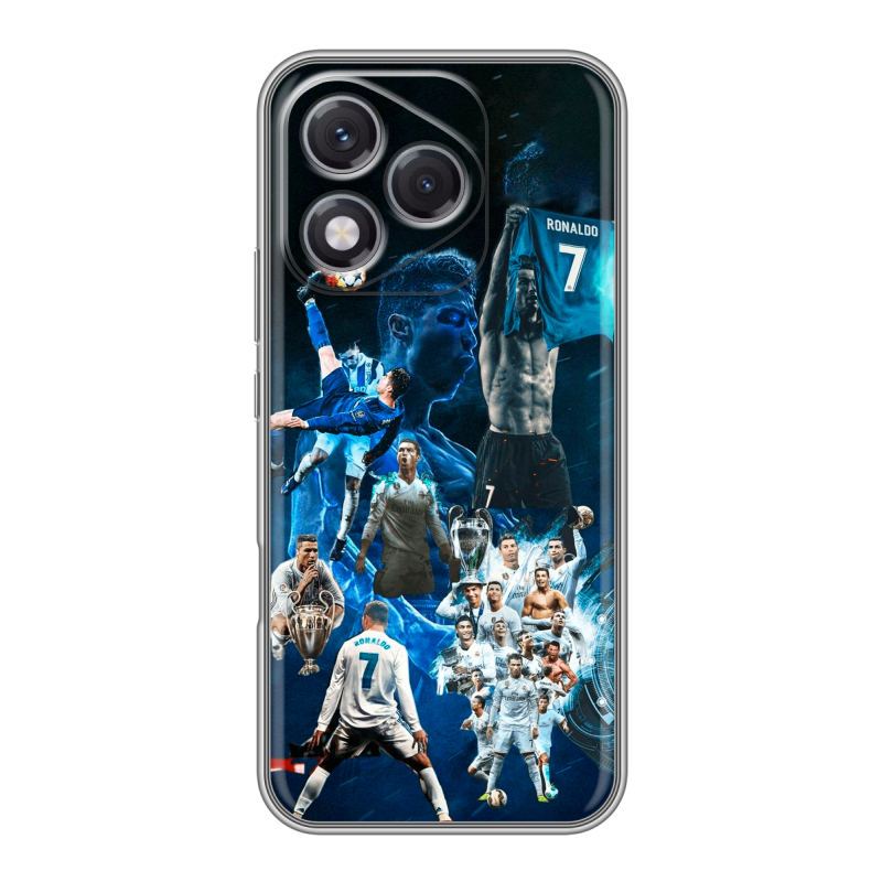 Силиконовый чехол на Honor 400 Lite с принтом Реал Роналдо Силиконовый чехол на Honor 400 Lite с принтом Реал Роналдо