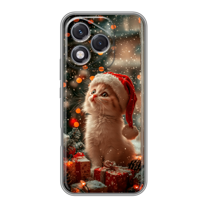 Силиконовый чехол на Honor 400 Lite с принтом Новый год Силиконовый чехол на Honor 400 Lite с принтом Новый год